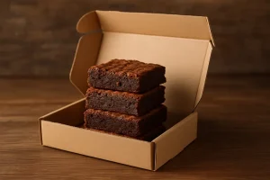 Brownies per post: een smakelijke verrassing